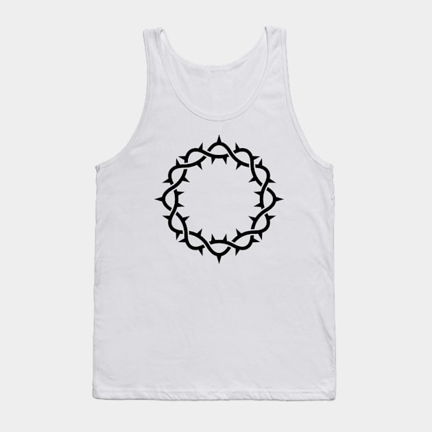 Crown of thorns of the Lord and Savior Jesus Christ. Tank Top by Reformer